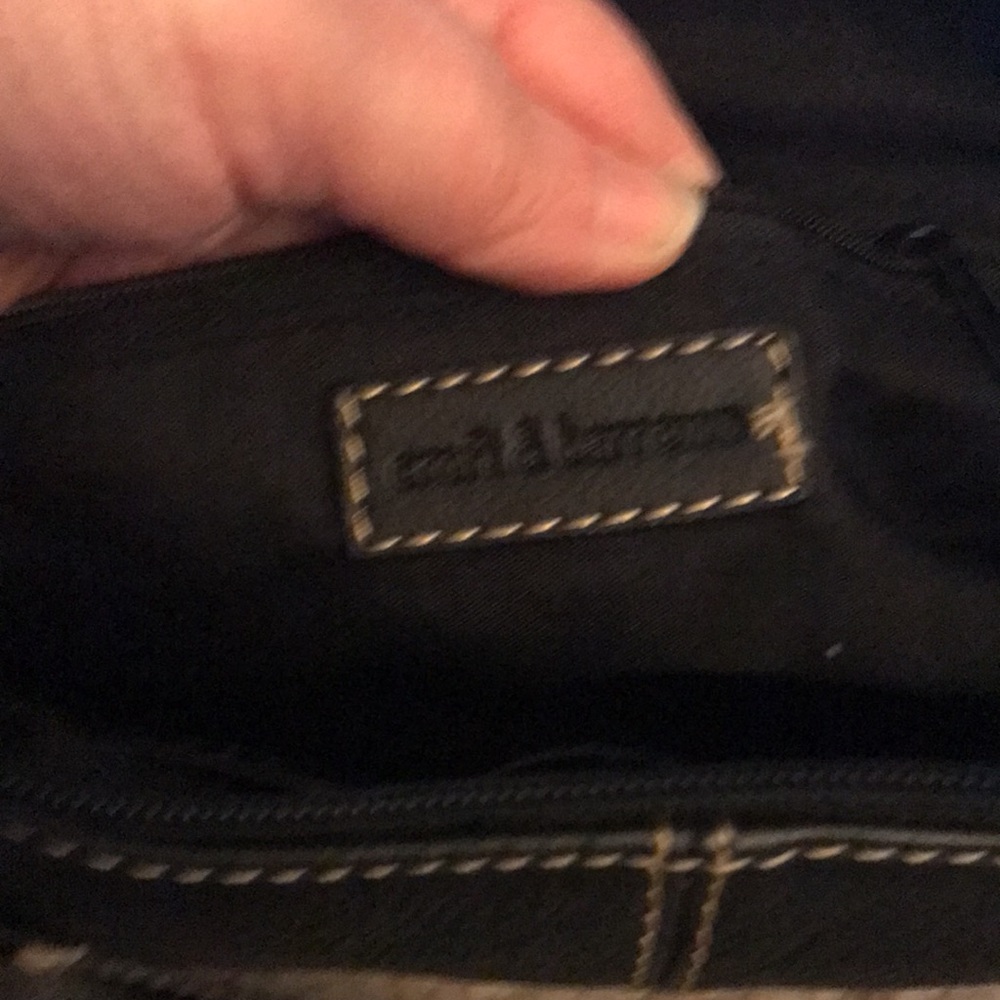 Croft & Barrow Small black tote - Picture 8 of 9
